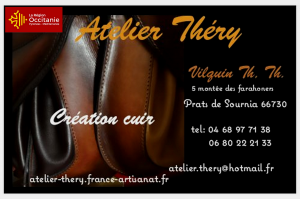 Logo de Thierry Thérèse Vilquin Atelier.théry création sur cuir